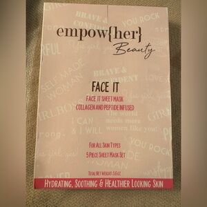 Empow[her] Beauty Face It Mask Set